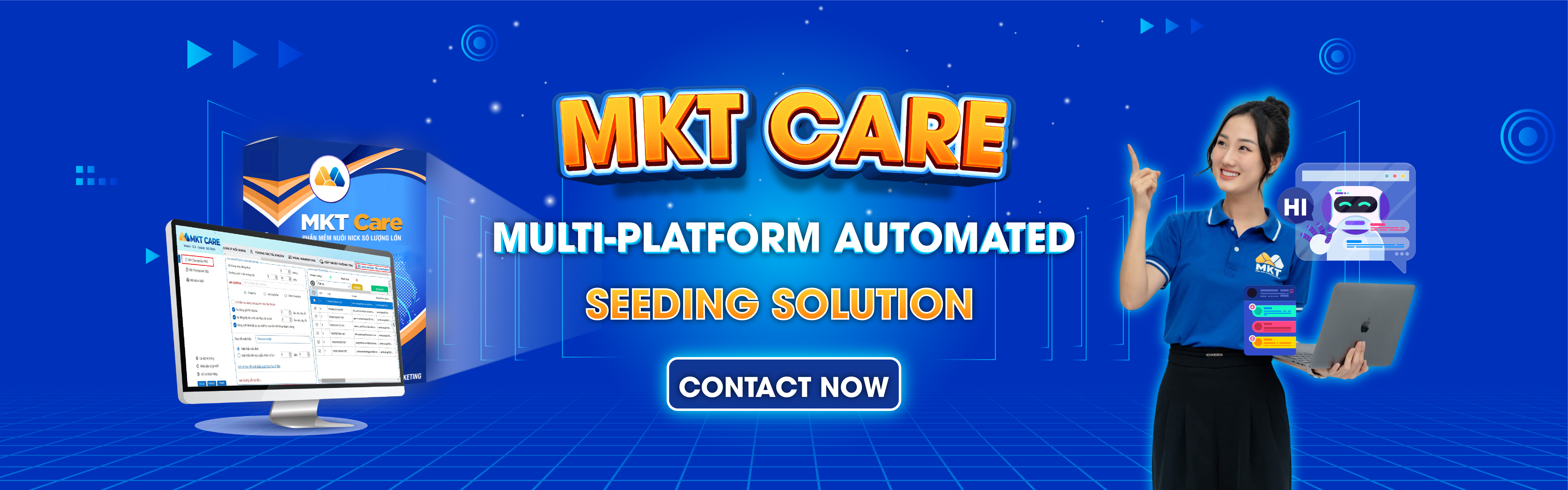 GIẢI PHÁP SEEDING MKT CARE SOFTWARE