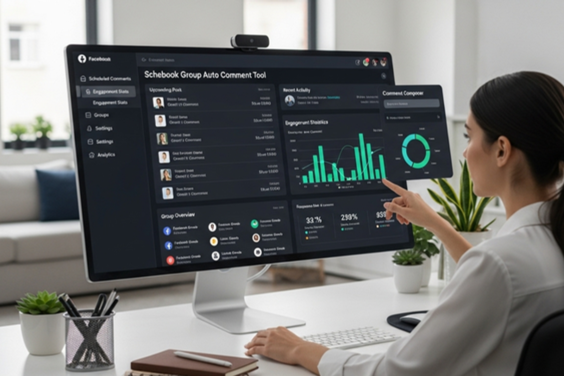 Auto Comment Facebook Group Post