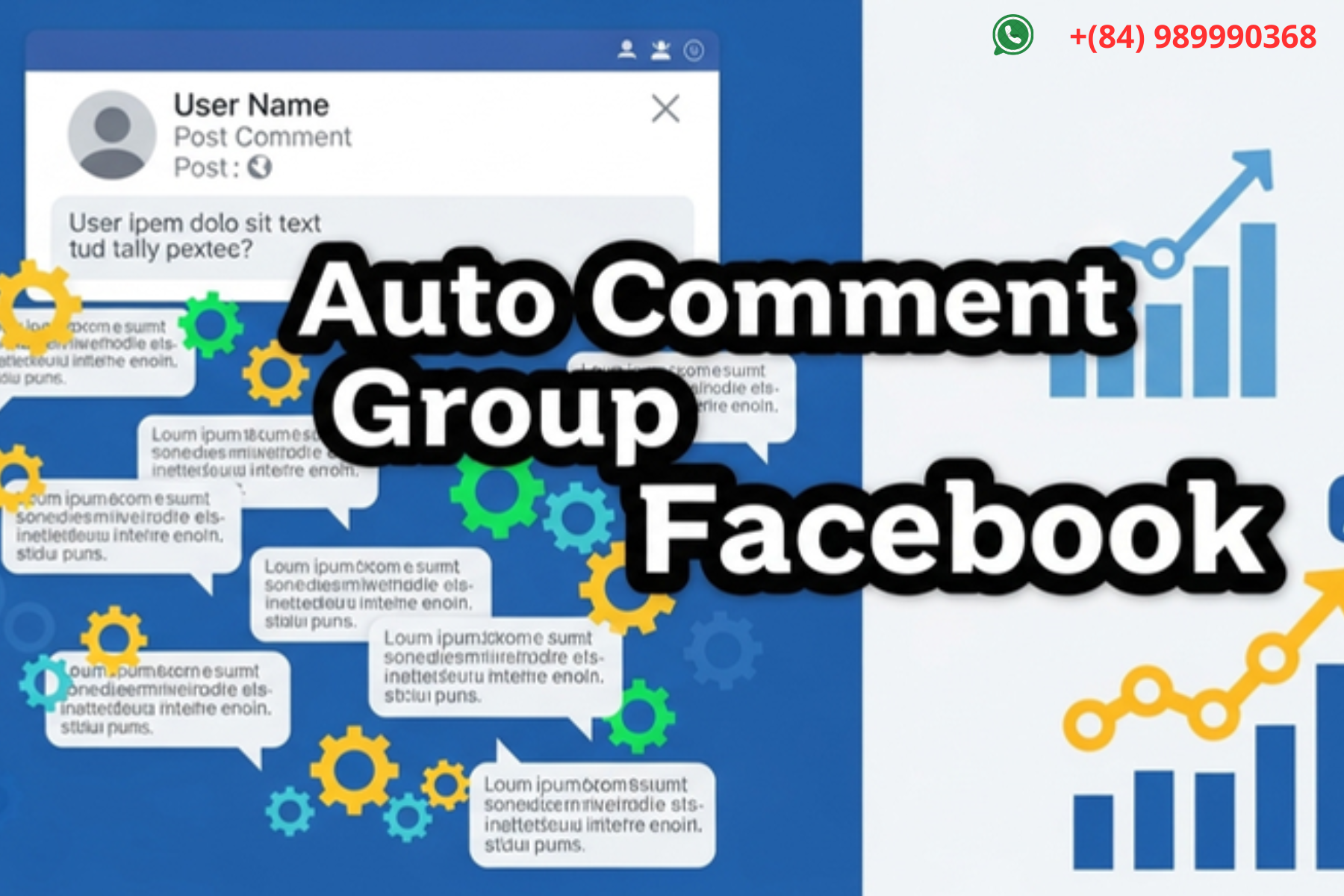 auto comment group facebook