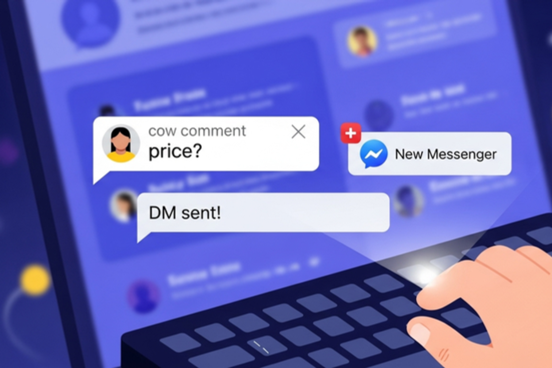 auto reply comment facebook page